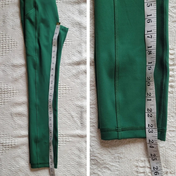Lululemon Invigorate High-Rise Athletic Legging , Crop 23" Everglade Green - Picture 8 of 11